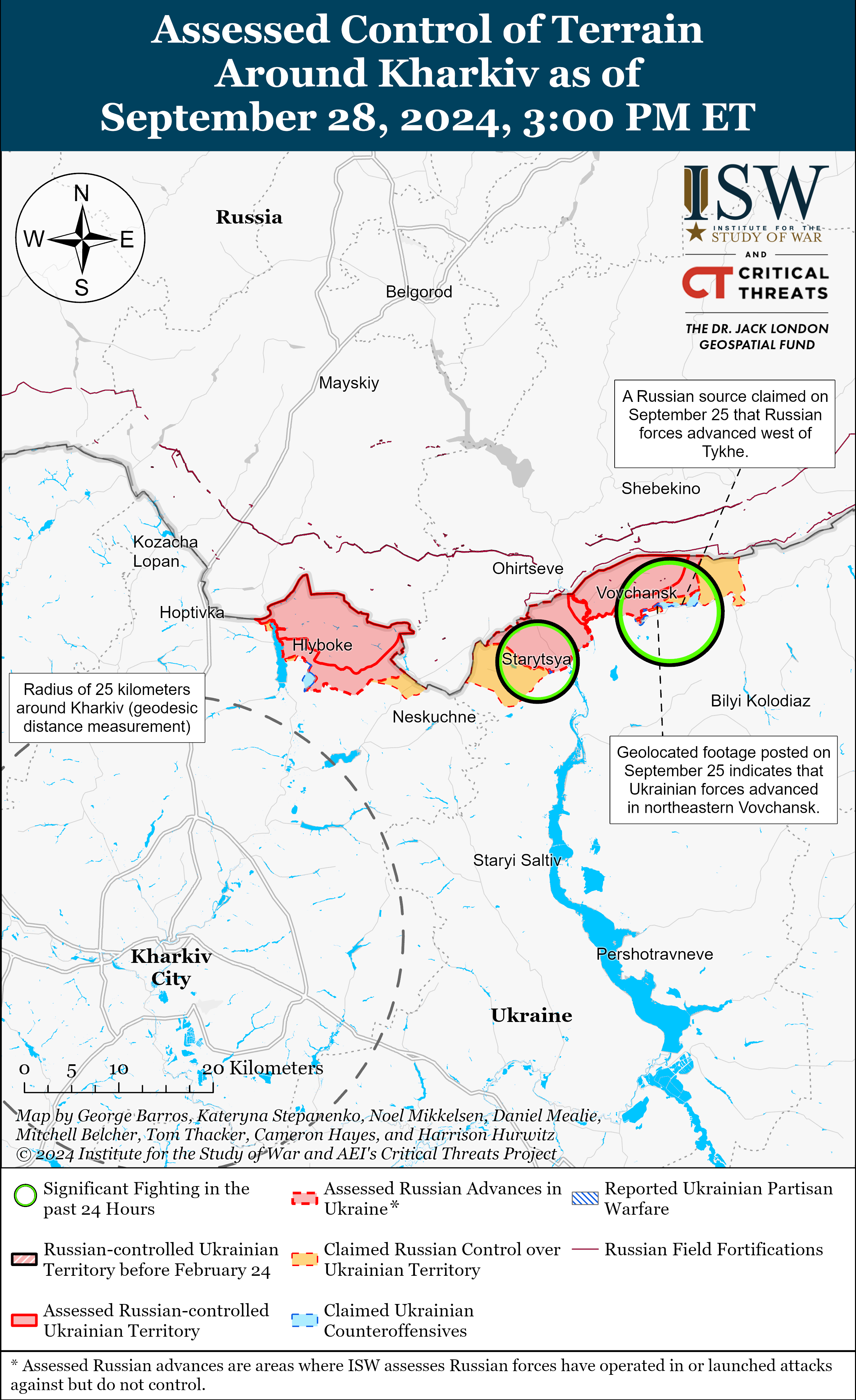 ISW Blog: Russian Offensive Campaign Assessment, September 28, 2024